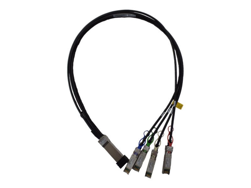 HPE Copper Cable - 100GBase Direktanschlusskabel - QSFP28 bis QSFP28 - 1 m - SFF-8665 (Q9S72A)