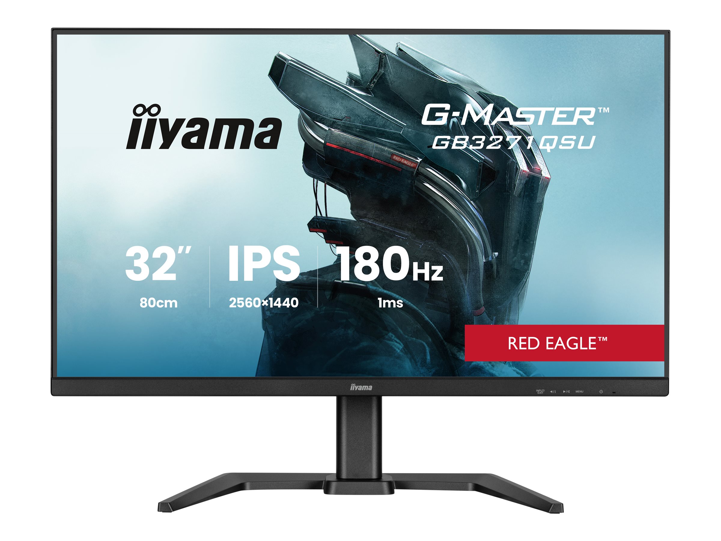 Iiyama G-MASTER Red Eagle GB3271QSU-B2 - LED-Monitor - 81.3 cm (32")