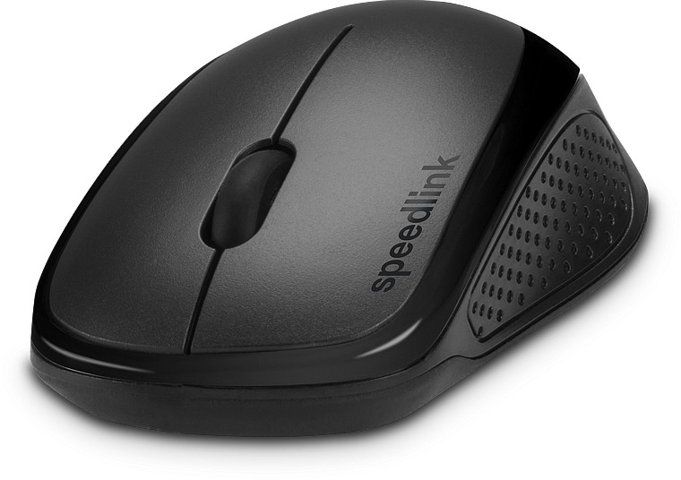 SPEEDLINK KAPPA Mouse - Maus - Für Rechtshänder - optisch - 3 Tasten - kabellos - 2.4 GHz - kabelloser Empfänger (USB), Ansicht 2