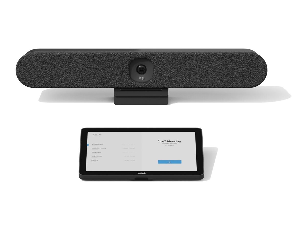Logitech Tap IP Appliance Room Solutions Huddle + Small Rooms - Kit für Videokonferenzen (Logitech Rally Bar Huddle Logitech Tap IP)