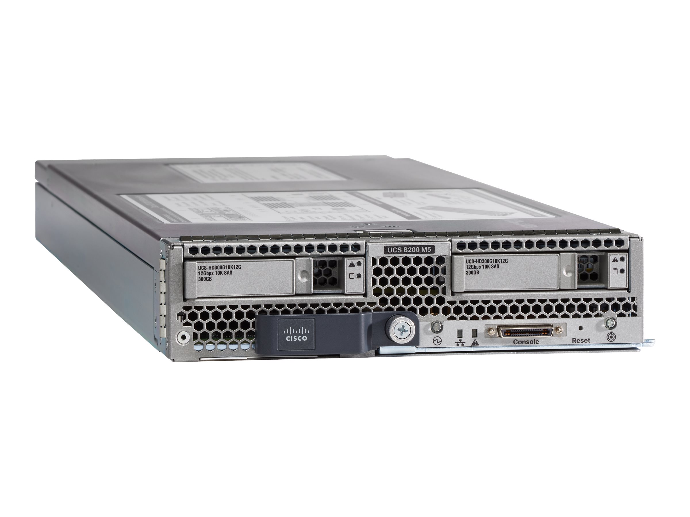 Cisco UCS B200 M5 Blade Server - Server - Blade - zweiweg - keine CPU - RAM 0 GB - SATASAS - Hot-Swap 6.4 cm (2.5)