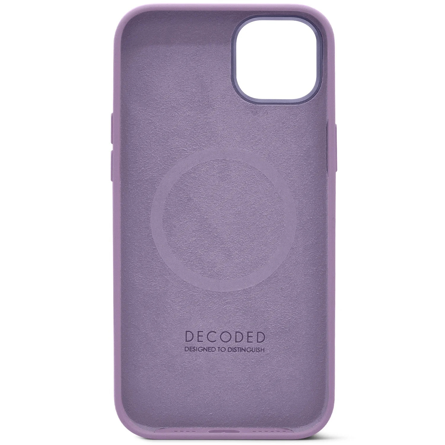 Decoded Antimikrobielle Silikon-Rückseite - Cover - Apple - iPhone 14 Plus - 17 cm (6.68) - Lavendel, Ansicht 3