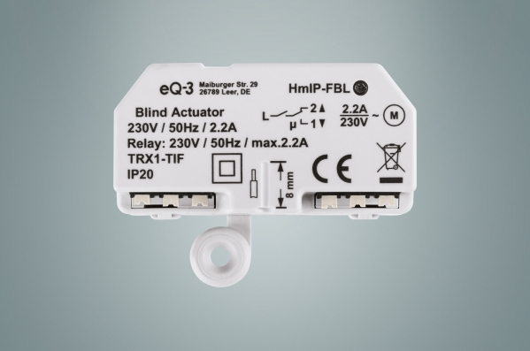 eQ-3 AG Homematic IP HmIP-FBL - Jalousieaktor - kabellos, Ansicht 2