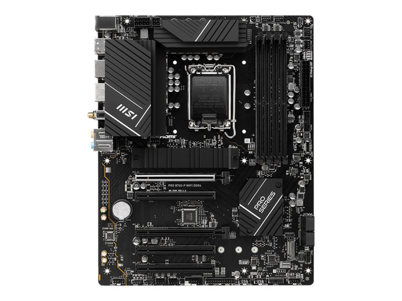 MSI PRO B760-P WIFI DDR4 - Motherboard - ATX - LGA1700-Sockel - B760 Chipsatz - USB 3.2 Gen 1, USB 3.2 Gen 2, USB-C 3.2 