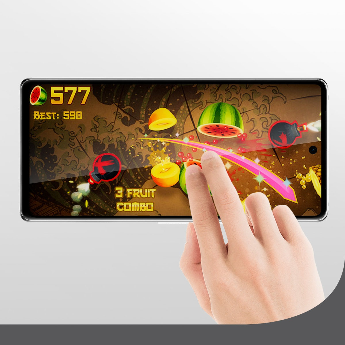 4smarts Second Glass - Bildschirmschutz für Handy, Ansicht 2