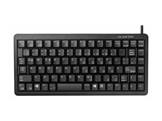 Cherry G84-4100 Compact Keyboard - Tastatur - PS2 USB