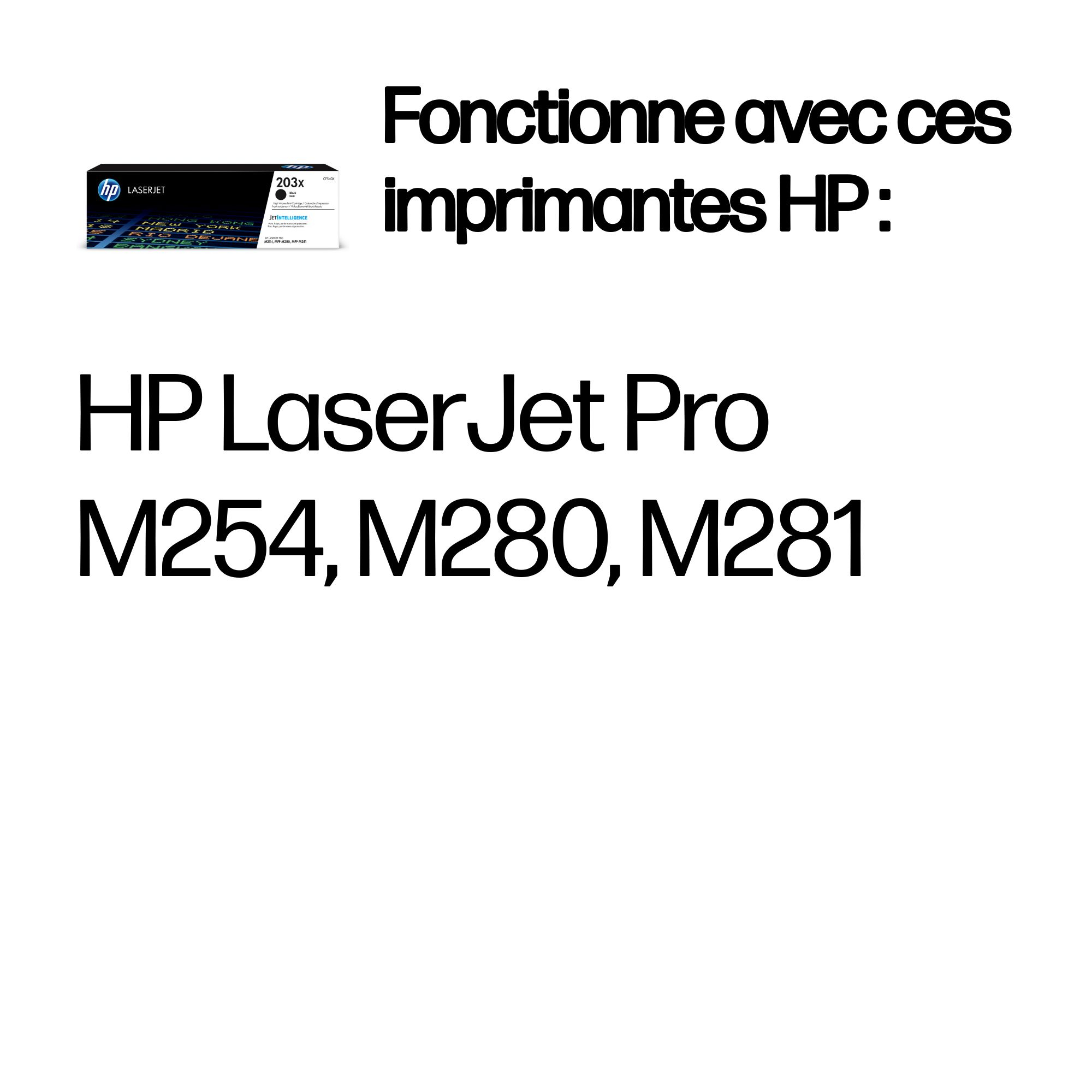 HP 203X - Hohe Ergiebigkeit - Schwarz - Original - LaserJet - Tonerpatrone (CF540X), Ansicht 4