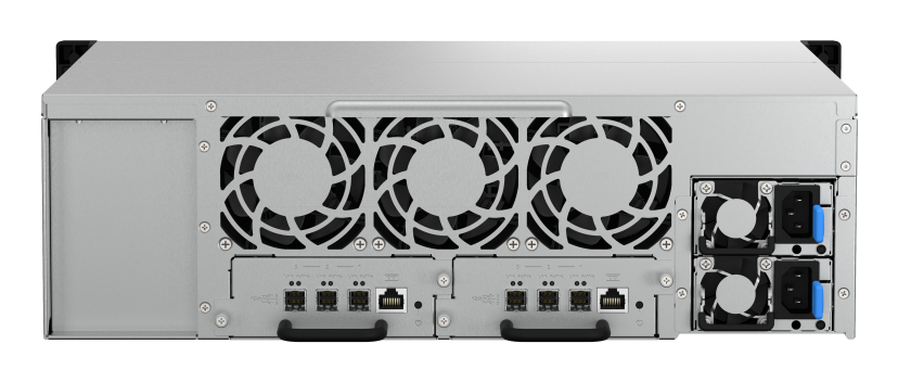 QNAP TL-R1620Sdc - Festplatten-Array - 16 Schächte (SATA-600 / SAS-3), Ansicht 2