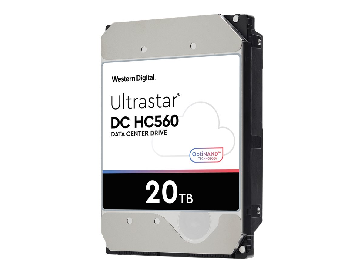 WD Ultrastar DC HC560 - Festplatte - 20 TB - intern - 3.5" 8.9 cm (0F38755)