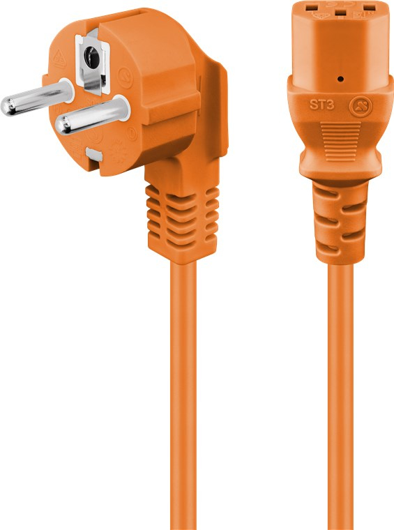 Goobay Stromkabel - IEC 60320 C13 zu CEE 7/7 (M), Ansicht 3