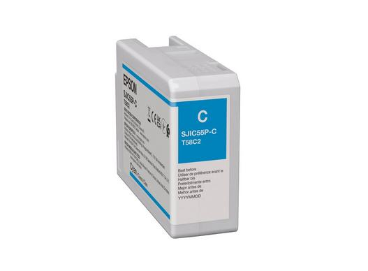 Epson T58C2 - 80 ml - Cyan - original - Tintenpatrone, Ansicht 2