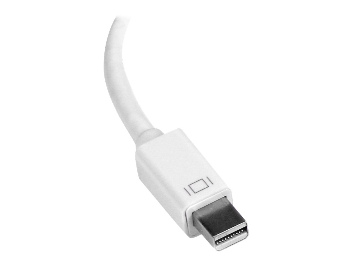 StarTech.com Mini DisplayPort auf HDMI 4k @ 30Hz Adapter - DP 1.2 zu HDMI Audio Video Konverter für MacBook Pro / Air - Weiß - Videoadapter - Mini DisplayPort männlich zu HDMI weiblich - 15 cm - weiß - aktiv, 4K30Hz (3840 x 2160)