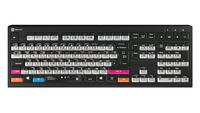 Logickeyboard LKB-AEPP-A2PC-FR - Volle Größe (100%) - Kabelgebunden - USB - Scherenschalter - AZERTY - Schwarz