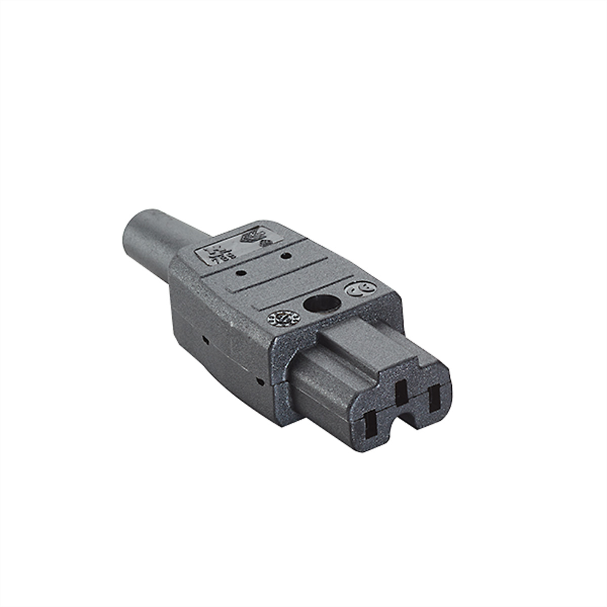 Bachmann 916.170 - Heating appliance socket with earthing contact, Ansicht 2
