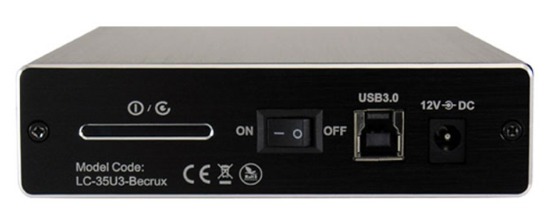 LC-Power LC-35U3-Becrux - Speichergehäuse - 3.5 (8.9 cm), Ansicht 4