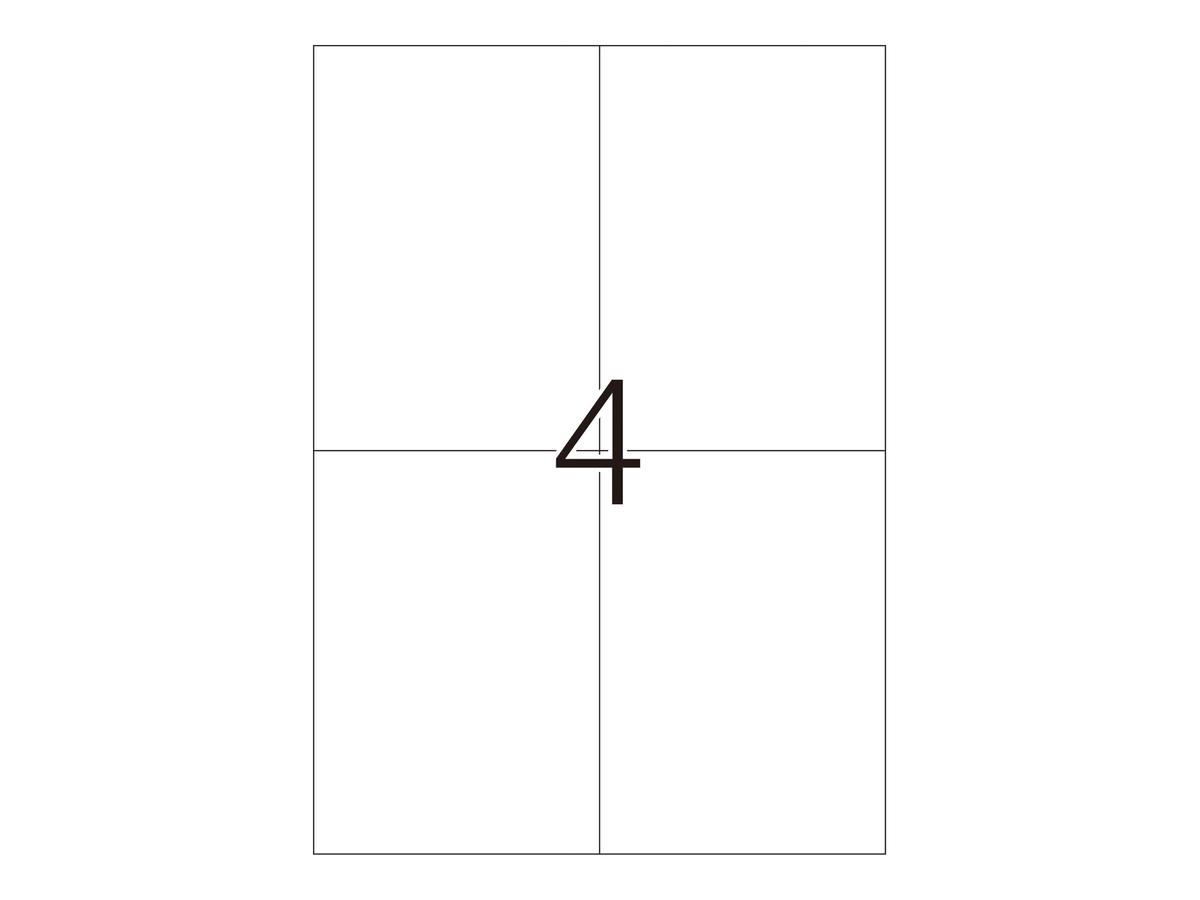 HERMA Special - Matt - selbstklebend - Gelb - A6 (105 x 148 mm)