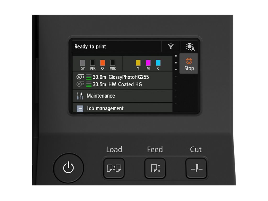 Canon imagePROGRAF GP-2600S - 610 mm (24) Großformatdrucker - Farbe - Tintenstrahl - Rolle (61 cm), Ansicht 3