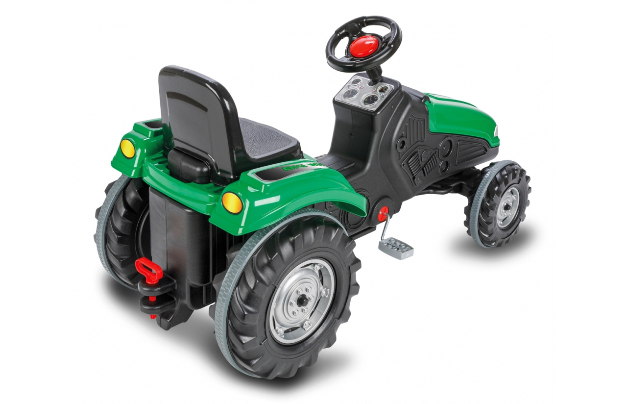 JAMARA Trettraktor Big Wheel grün - 3 Jahr(e) - 4 Rad/Räder - Schwarz - Grün, Ansicht 4