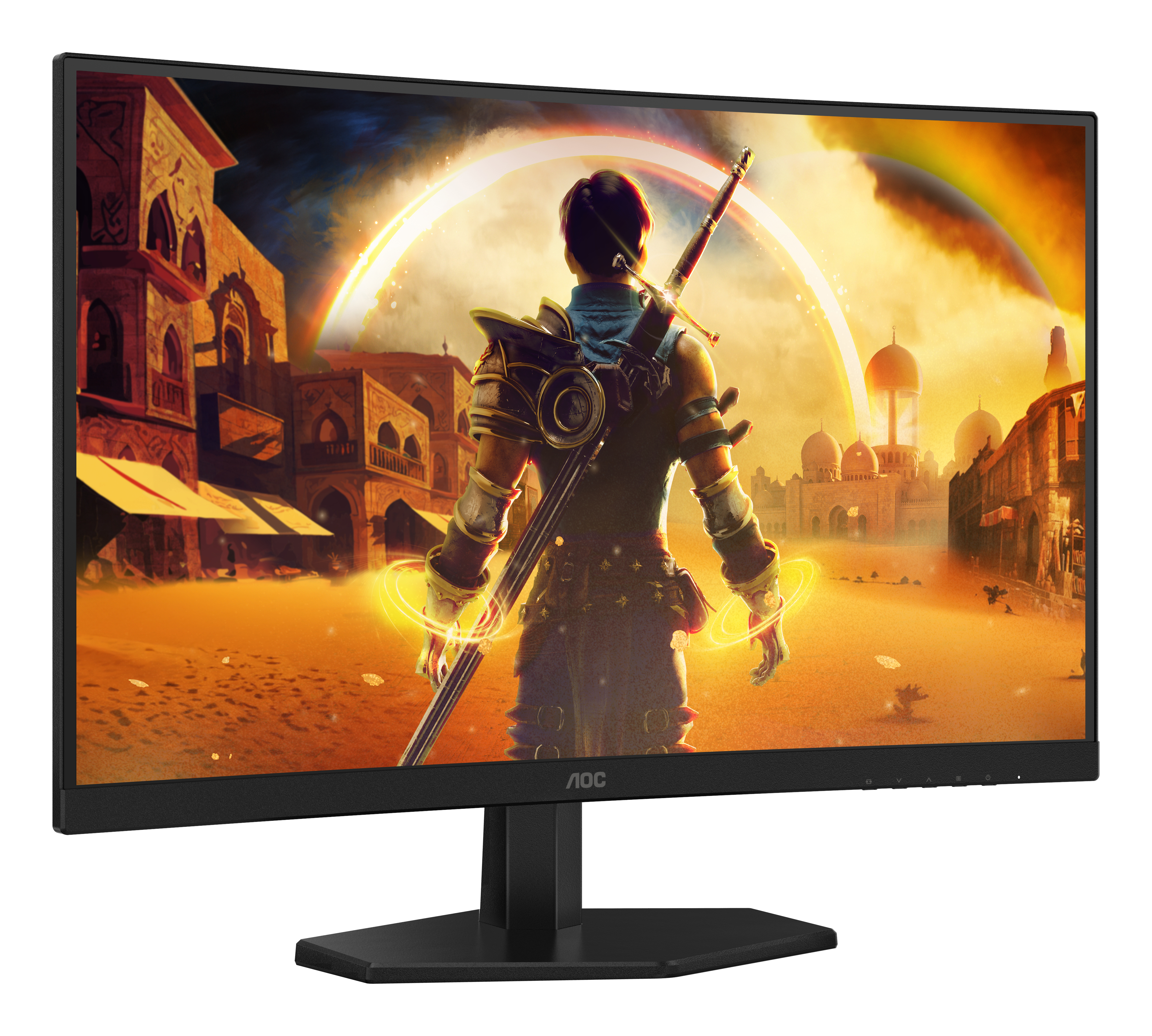 AOC Gaming C27G42E - LED-Monitor - Gaming - gebogen - 68.6 cm (27), Ansicht 4