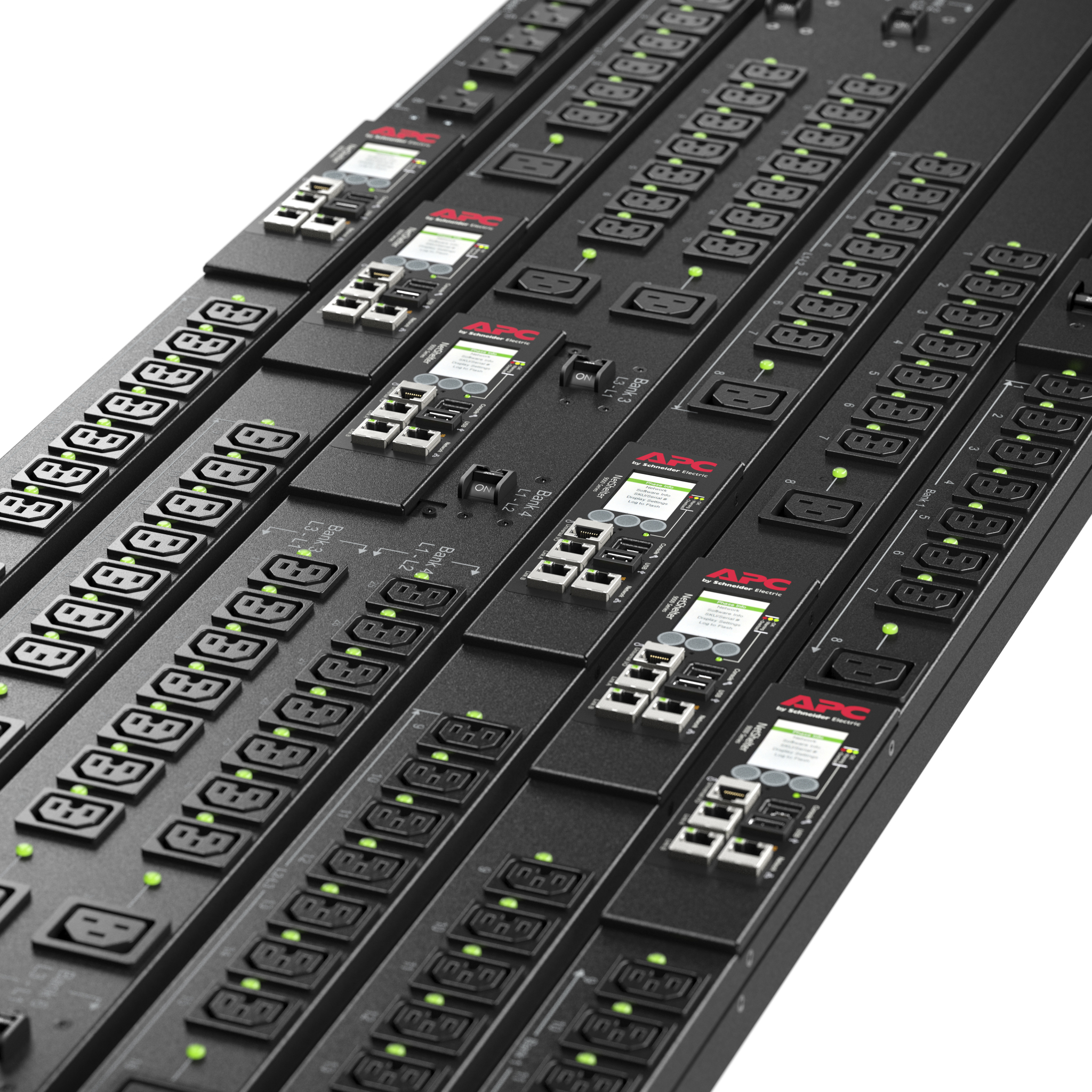 APC Rack PDU 9000 Switched APDU9953 - Stromverteilungseinheit (Rack - einbaufähig), Ansicht 2