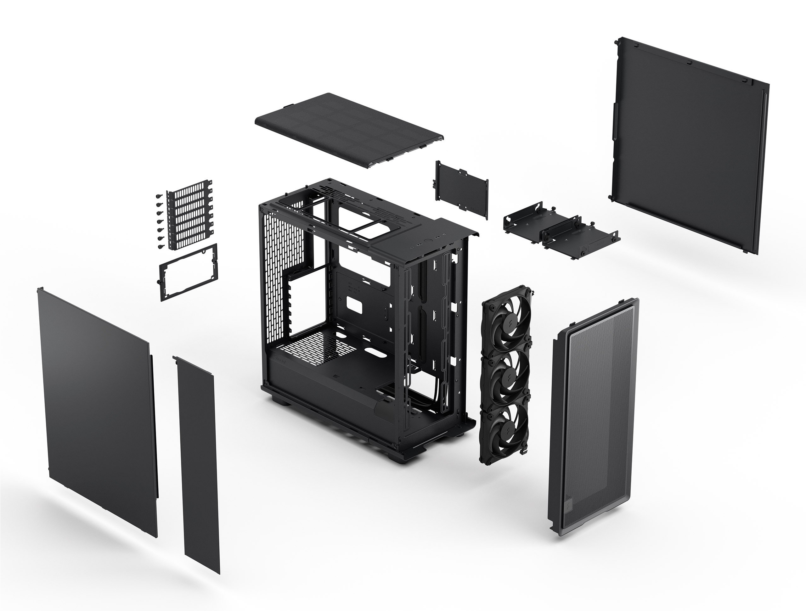 Fractal Design Epoch - Computer case - ATX - Seitenteil mit Fenster (Stahl), Ansicht 2