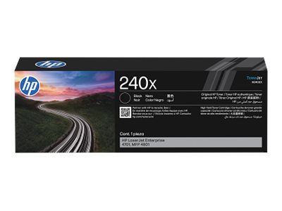 HP 240X - Hohe Ergiebigkeit - Schwarz - original - LaserJet - Box - Tonerpatrone (W2400X)