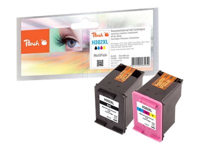 Peach Multi Pack - 2er-Pack - Schwarz Farbe (Cyan Magenta Gelb)