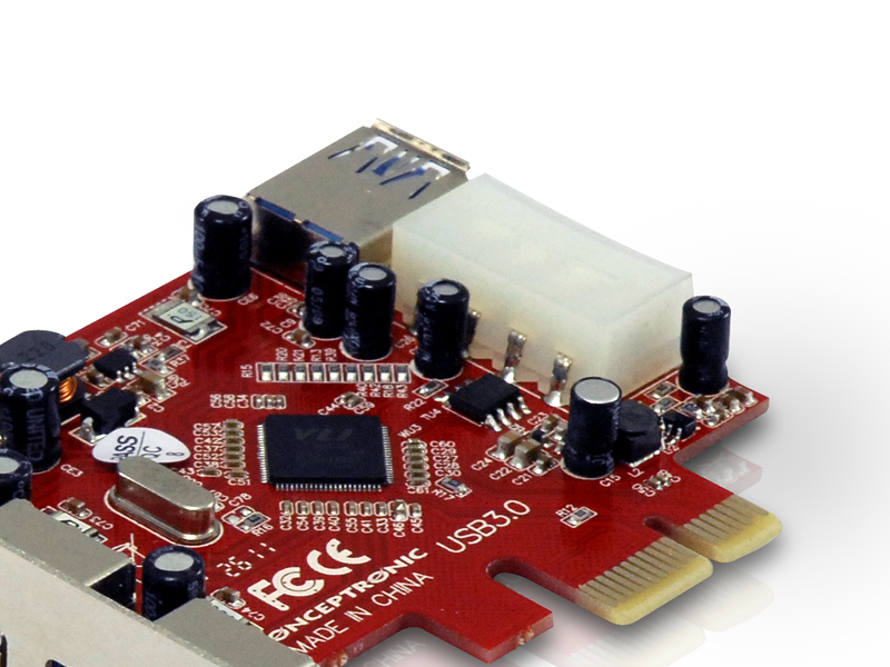 Conceptronic C4USB3EXI - USB-Adapter - PCIe, Ansicht 2