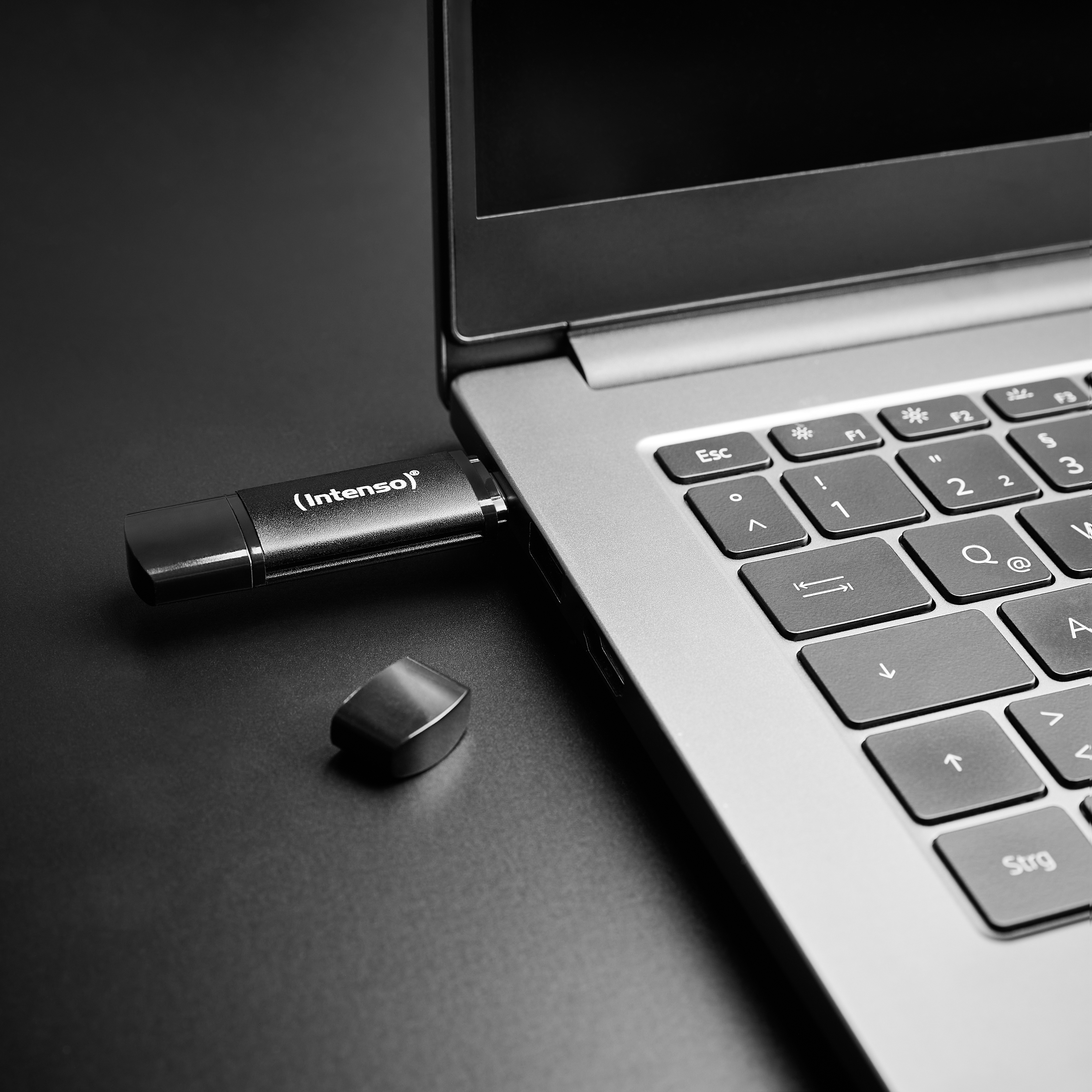 Intenso USB 3.2 Stick Flex Line schwarz - 32 GB, Ansicht 3