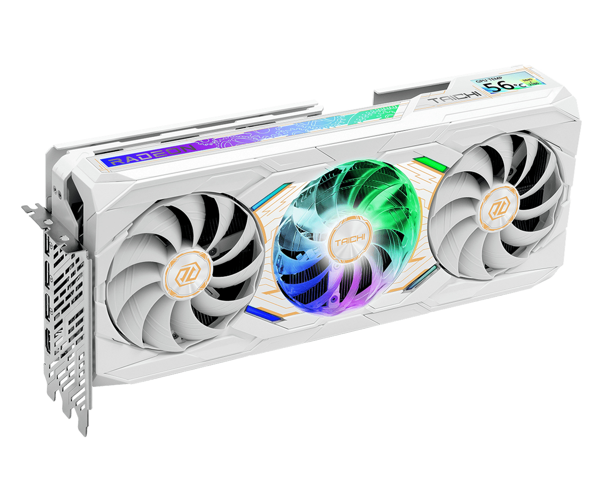 ASRock RX9070XT TCW 16GO DDR6 HDMI/3xDP - 16.384 MB, Ansicht 3