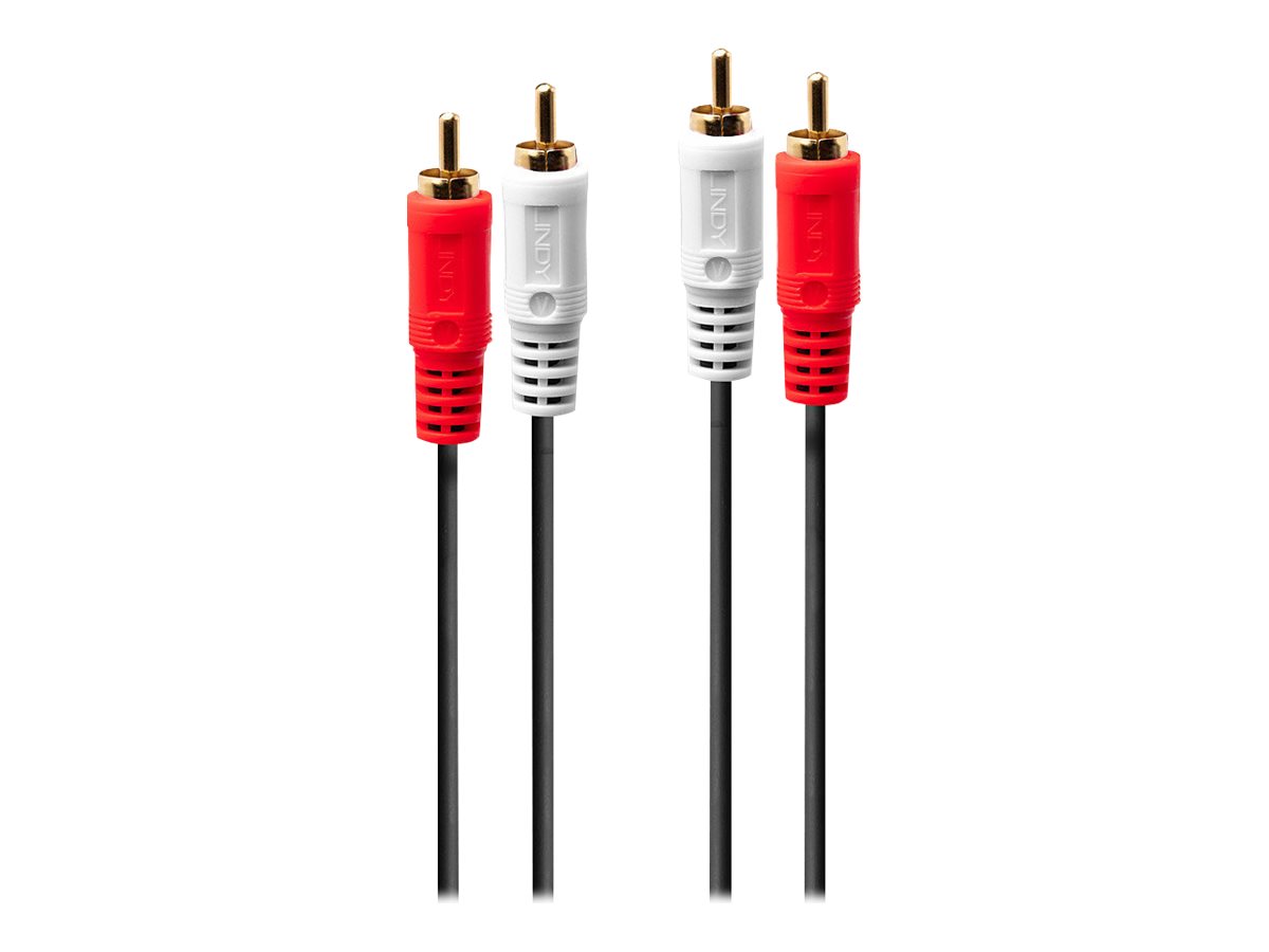 Lindy Premium - Video-  Audiokabel - RCA x 2 (M)