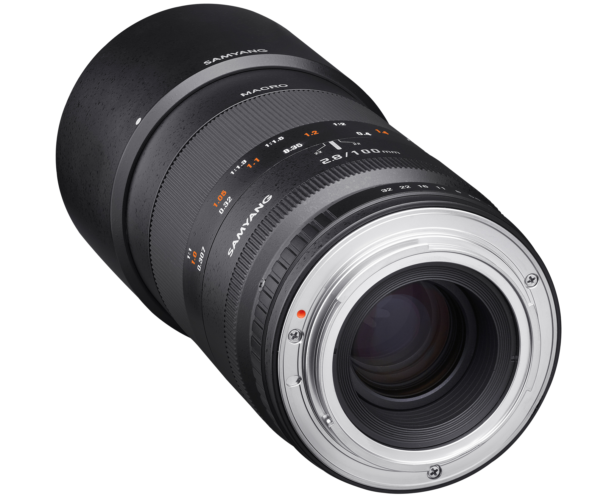 Samyang Teleobjektiv - 100 mm - f/2.8 ED UMC MACRO, Ansicht 3