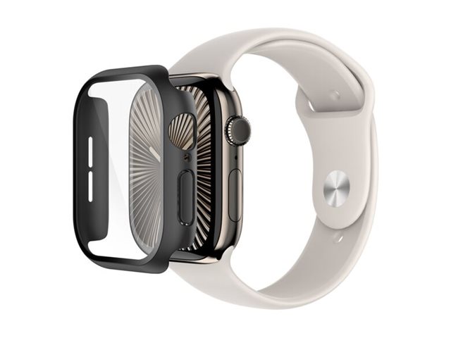 Belkin SCREENFORCE TemperedCurve - Stoßstange für Smartwatch - 2-in-1, 46 mm - gehärtetes Glas (9H), Ansicht 5