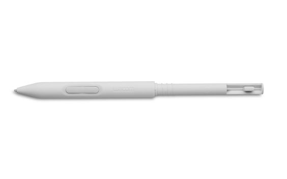 Wacom Digitalstiftgriff - Vorderseite - weiß, Ansicht 2