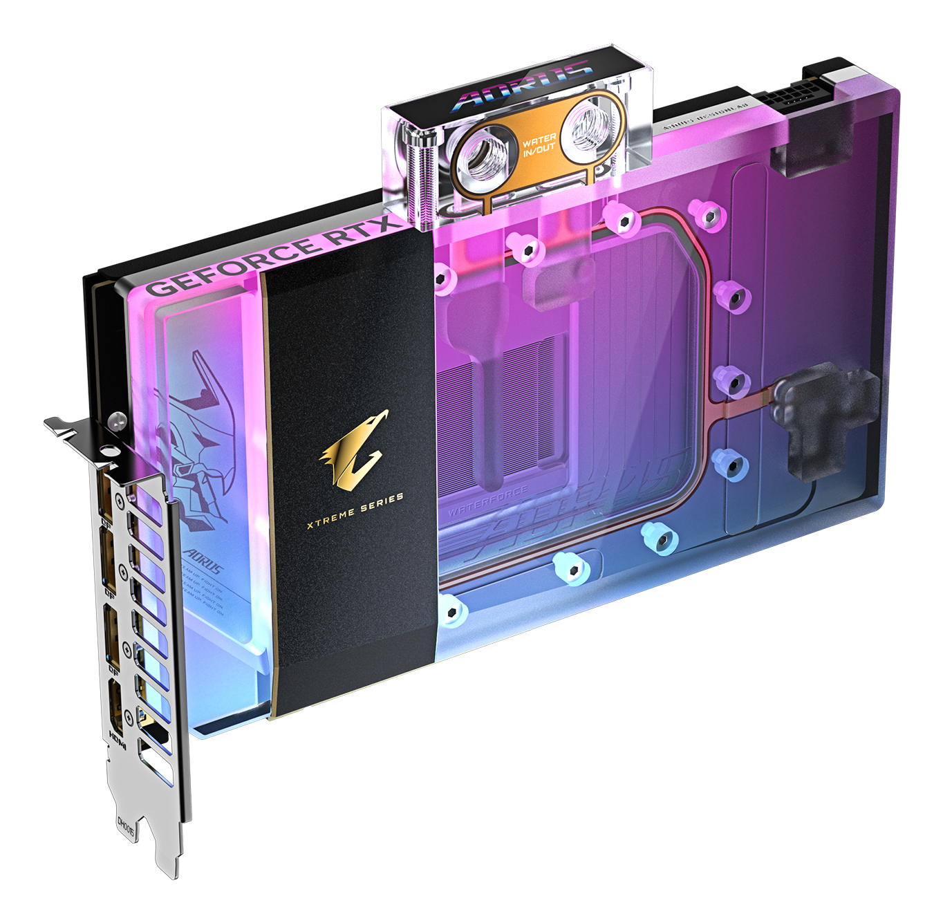 Gigabyte AORUS GeForce RTX 5090 XTREME WATERFORCE WB 32G, Ansicht 2