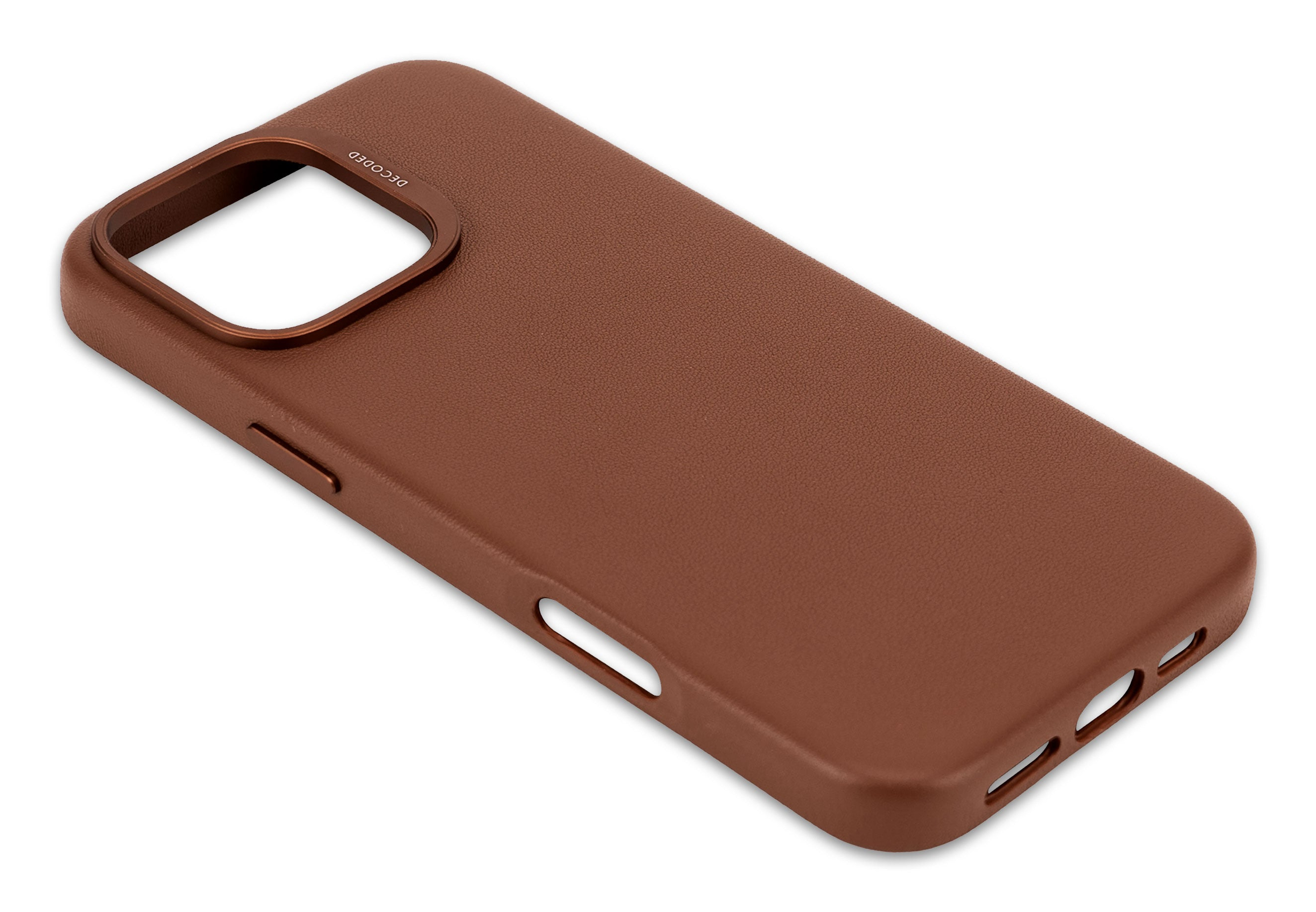 Decoded Leather Backcover iPhone 16 Pro Max Tan, Ansicht 4
