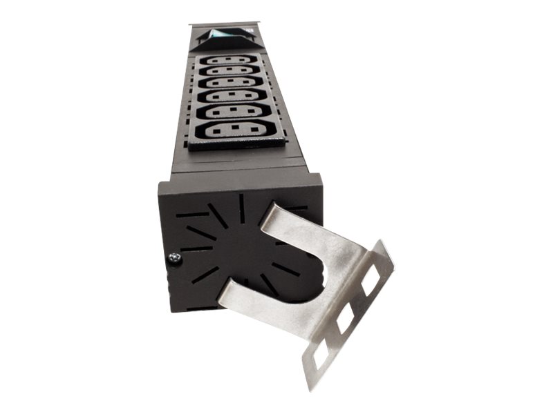 ROTRONIC-SECOMP BACHMANN - Steckdosenleiste - Eingabe, Eingang IEC 60320 C14 - Ausgangsanschlüsse: 6 (IEC 60320 C13), Ansicht 3