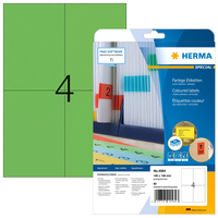 HERMA 4564 - Grün - Rechteck - A4 - Universal - Matte - LaserInkjet