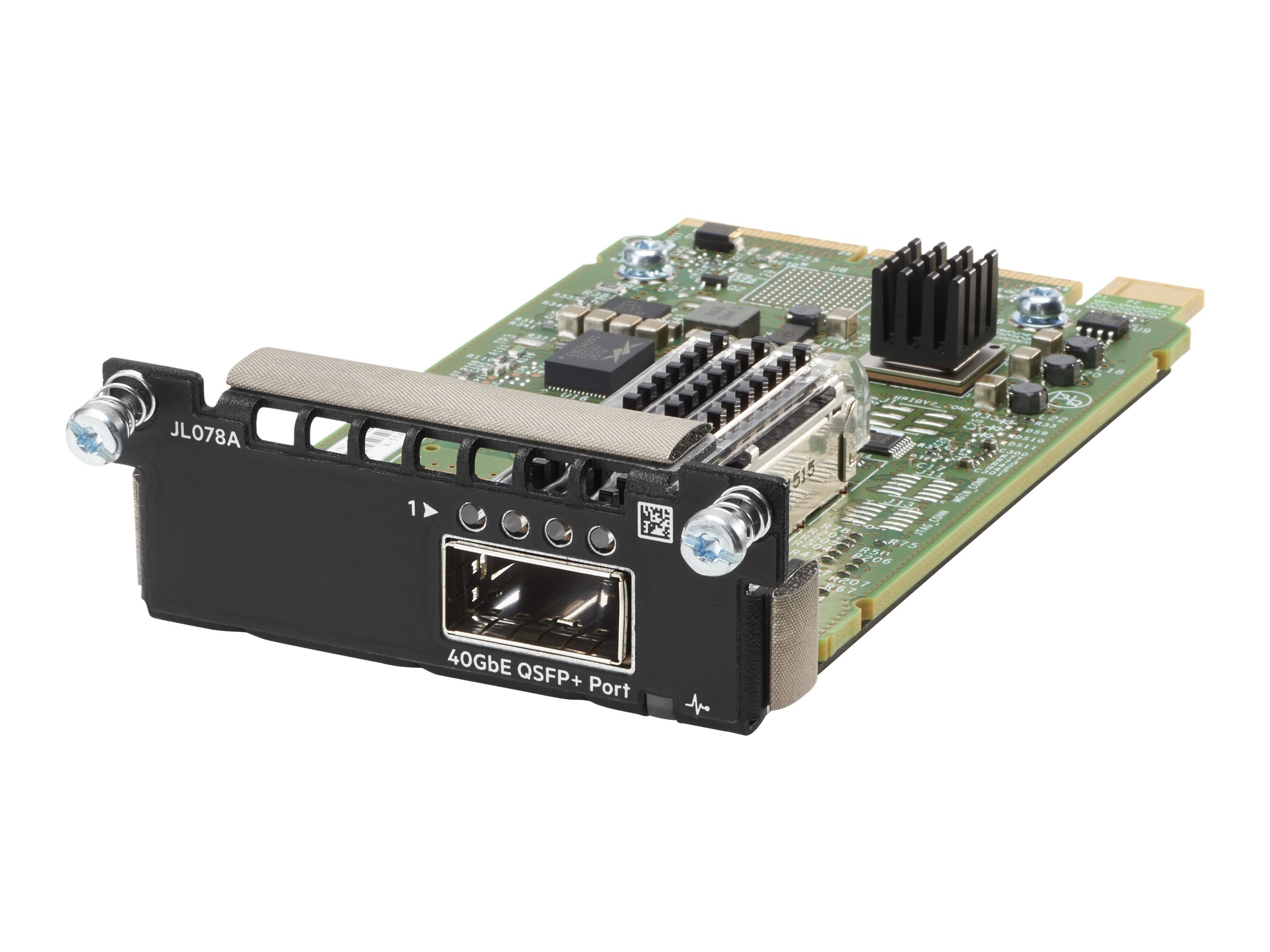 HPE Aruba 3810M 1QSFP+ 40GbE Module - Zubehörkit für Netzwerkeinheit - für HPE Aruba 2930M 24 Smart Rate POE+ 1-Slot, 3810M 16SFP+ 2-slot Switch