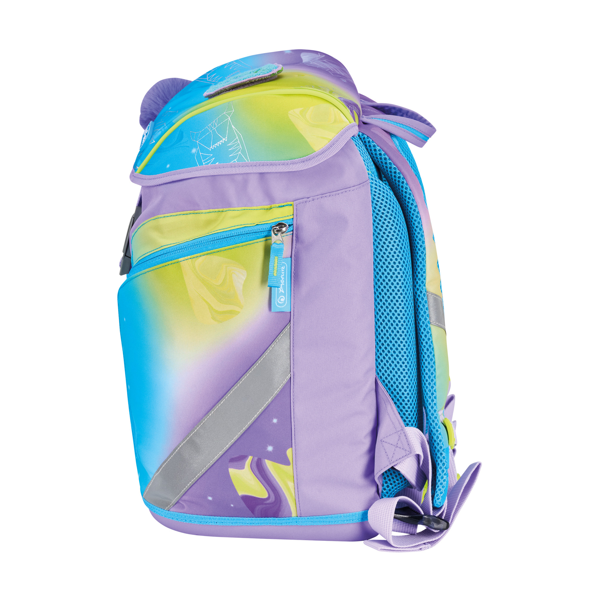 Herlitz Grundschulrucksack SoftLight GREENline Little Monste, Ansicht 4