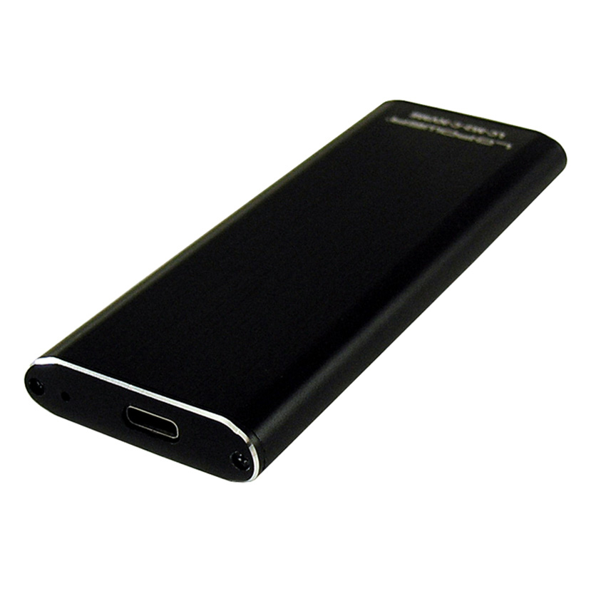 LC-Power LC-M2-C-NVME - SSD-Gehäuse - M.2 - M.2 - 10 Gbit/s - USB Anschluss - Schwarz, Ansicht 3