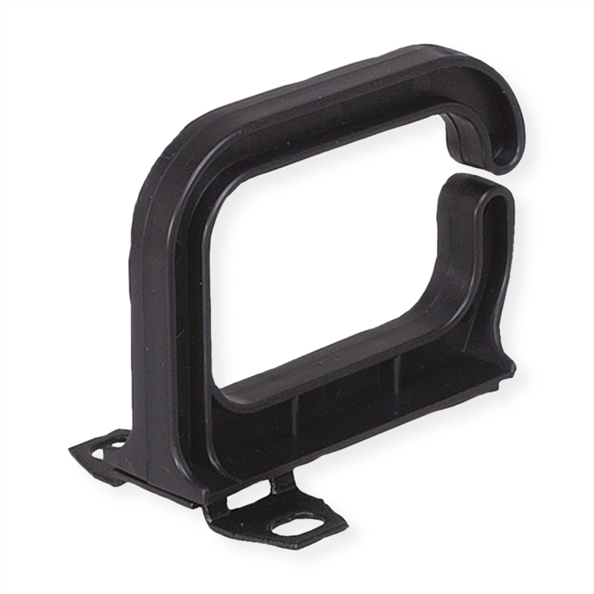 Conteg Rack-Kabelführungsring - Schwarz, RAL 9005 - 48.3 cm (19), Ansicht 2