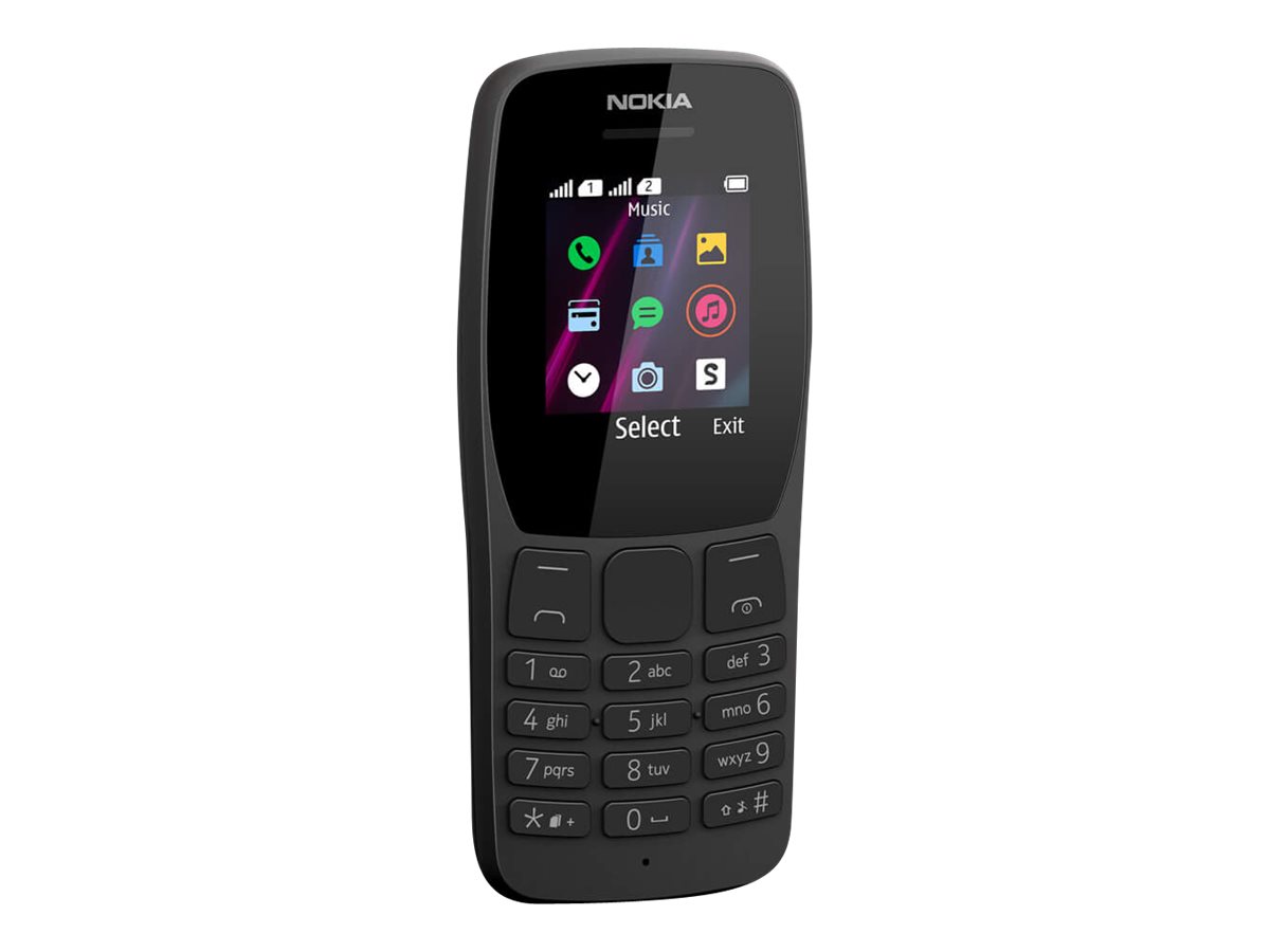 Nokia 110 - Mobiltelefon - Dual-SIM - microSDHC slot
