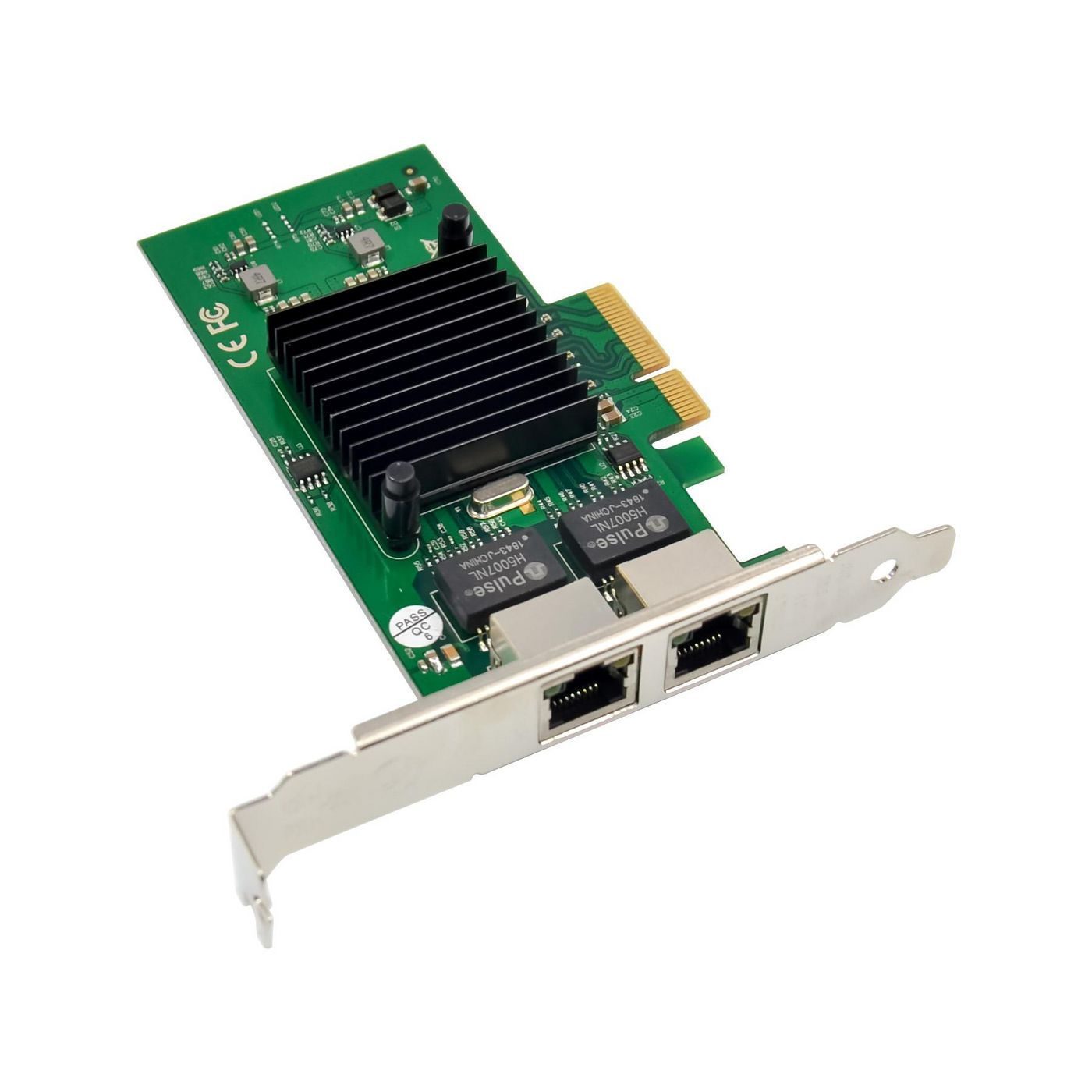 MicroConnect MC-JL82576EB - PCIe - RJ-45 - Grün - IPv 4 - IPv 6 - 150 g - 174 mm, Ansicht 2