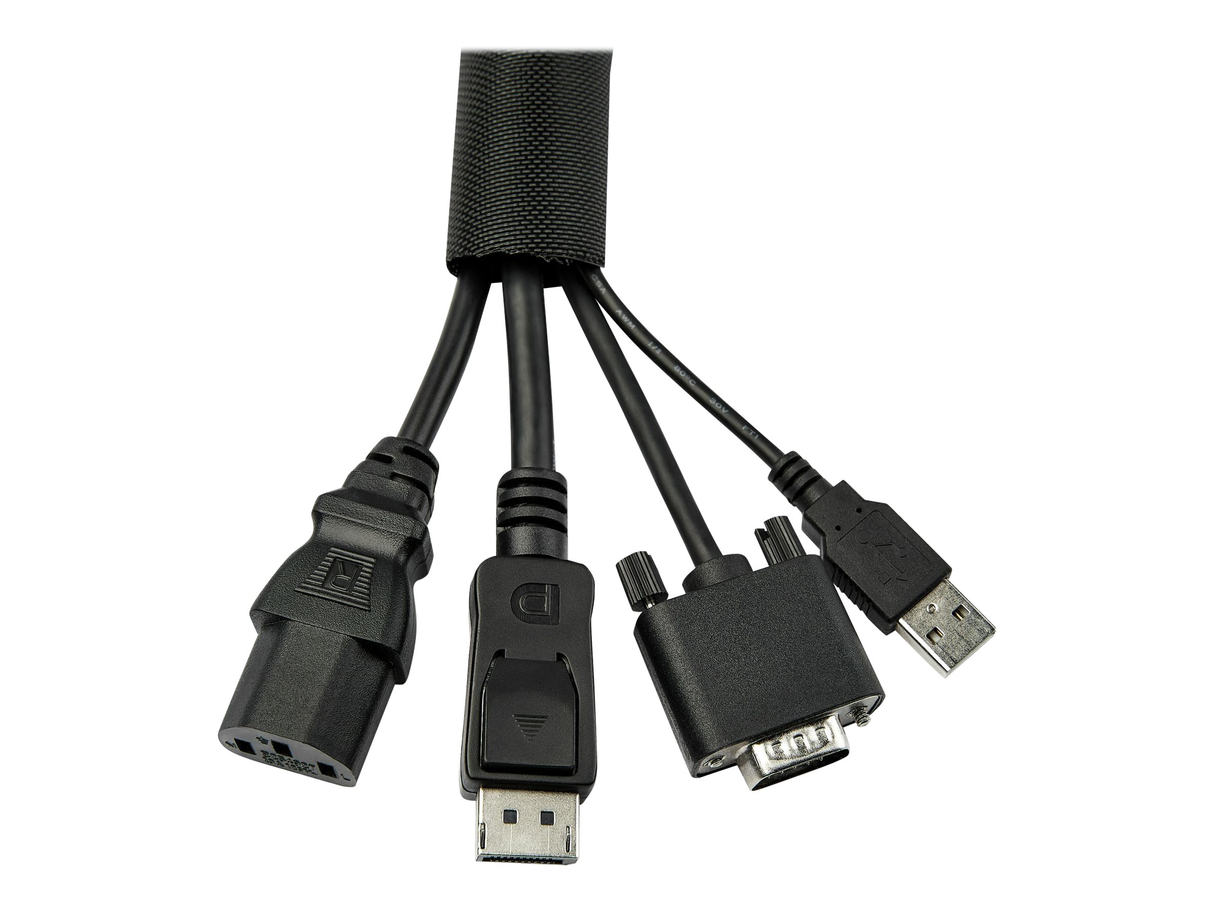StarTech.com 4,6 m Kabelschlauch - Trimmbares