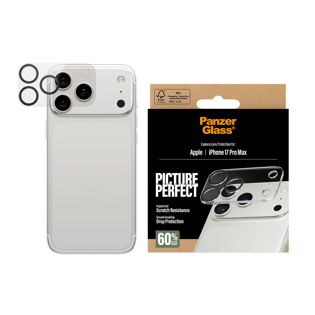 PanzerGlass PicturePerfect - Objektivschutz für Handy, Ansicht 3
