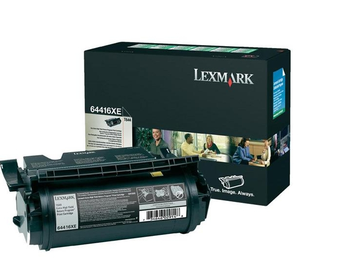 Lexmark T64x Extra High Yield Return Programme Cartridge - 21000 Seiten - Schwarz, Ansicht 3