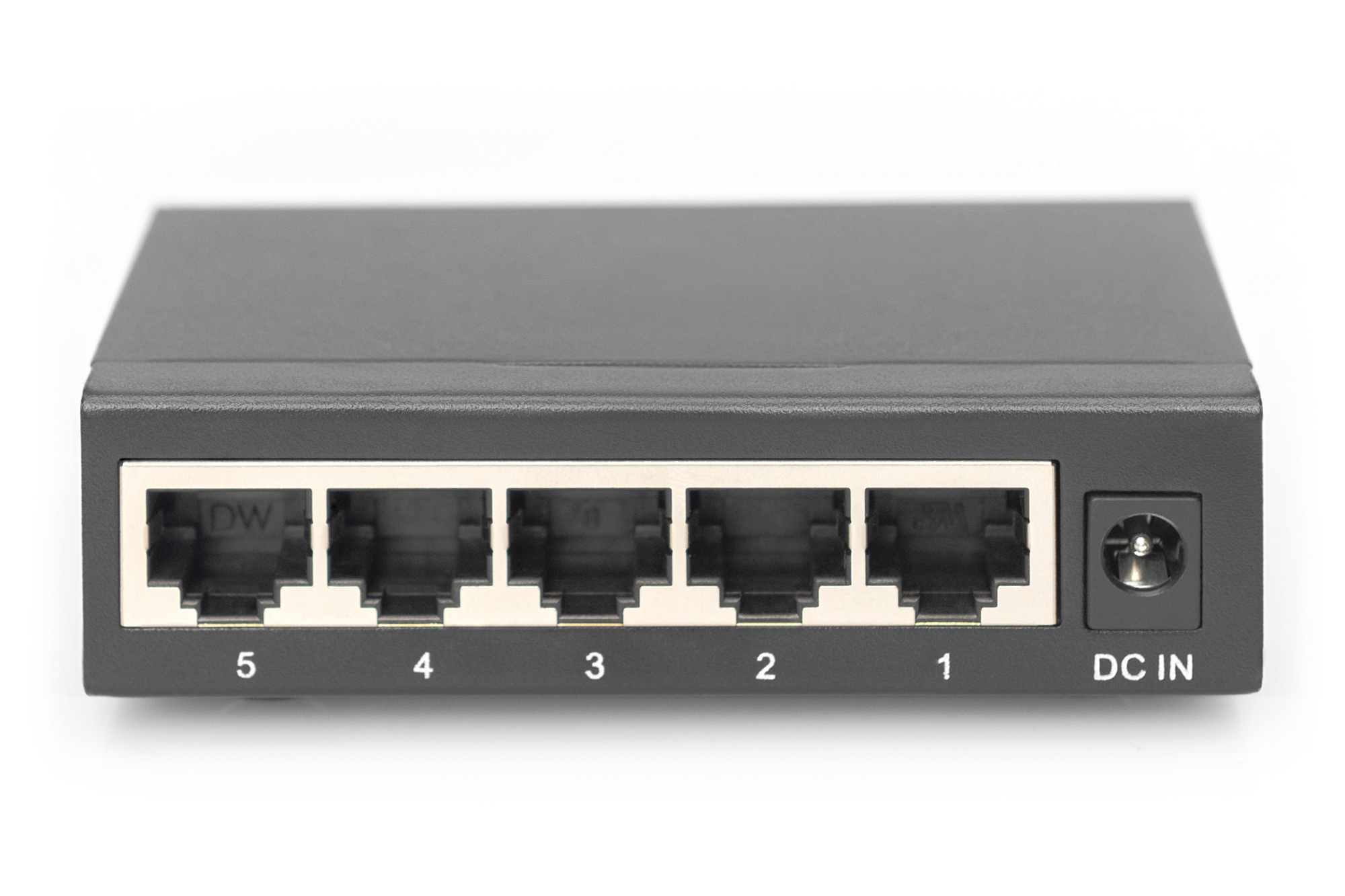 DIGITUS 5-Port Gigabit Switch, Unmanaged, Ansicht 2
