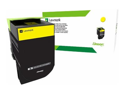 Lexmark 802YE - Gelb - original - Tonerpatrone LCCP LRP