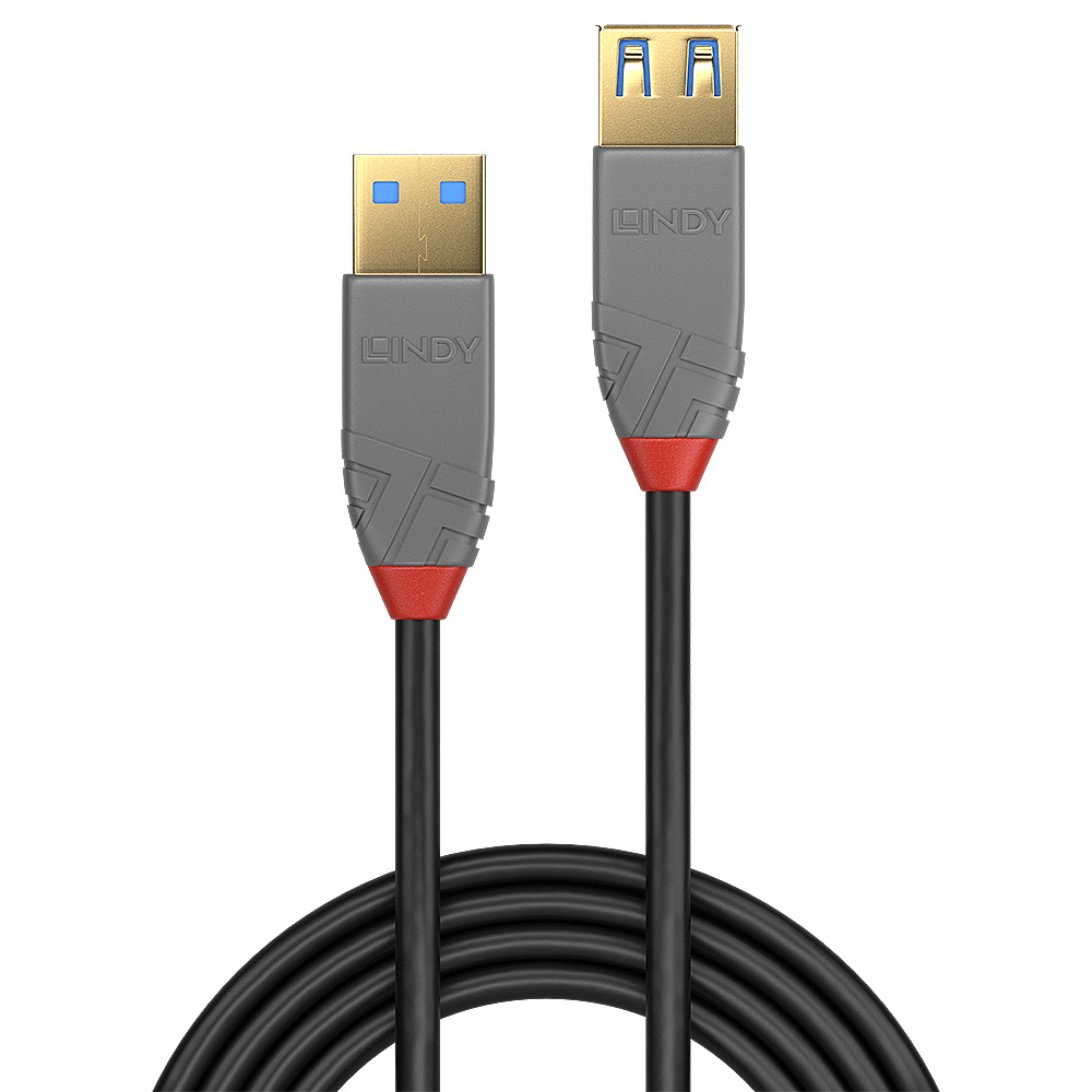 Lindy Anthra Line - USB-Kabel - USB Typ A (M), Ansicht 4